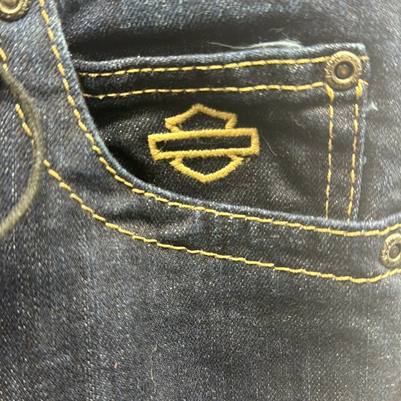 Harley Davidson Denim Jeans NWOT Size 14 - Picture 3 of 7